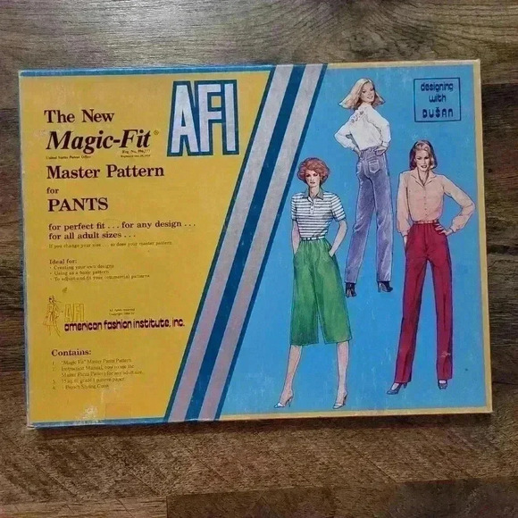 Vintage The New Magic Fit Master Pattern by American Fashion Institute Inc. - Picture 1 of 3
